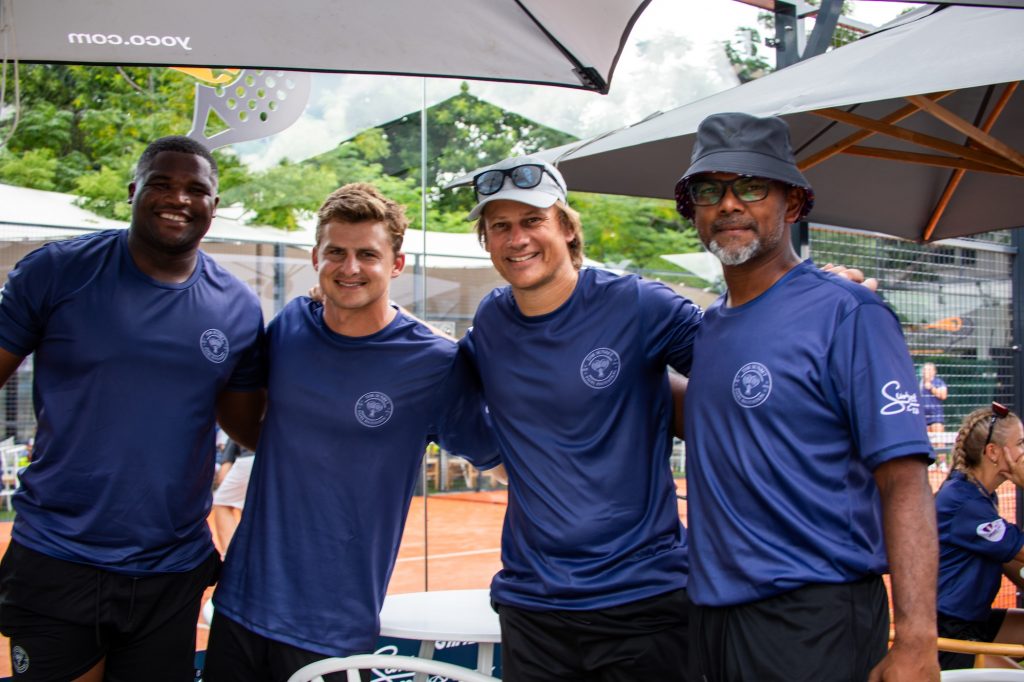 Kuhle 'Kooks' Sonkosi, Pat Lambie, Charl Mc Leod and Ransley Padayachy. Picture: Supplied