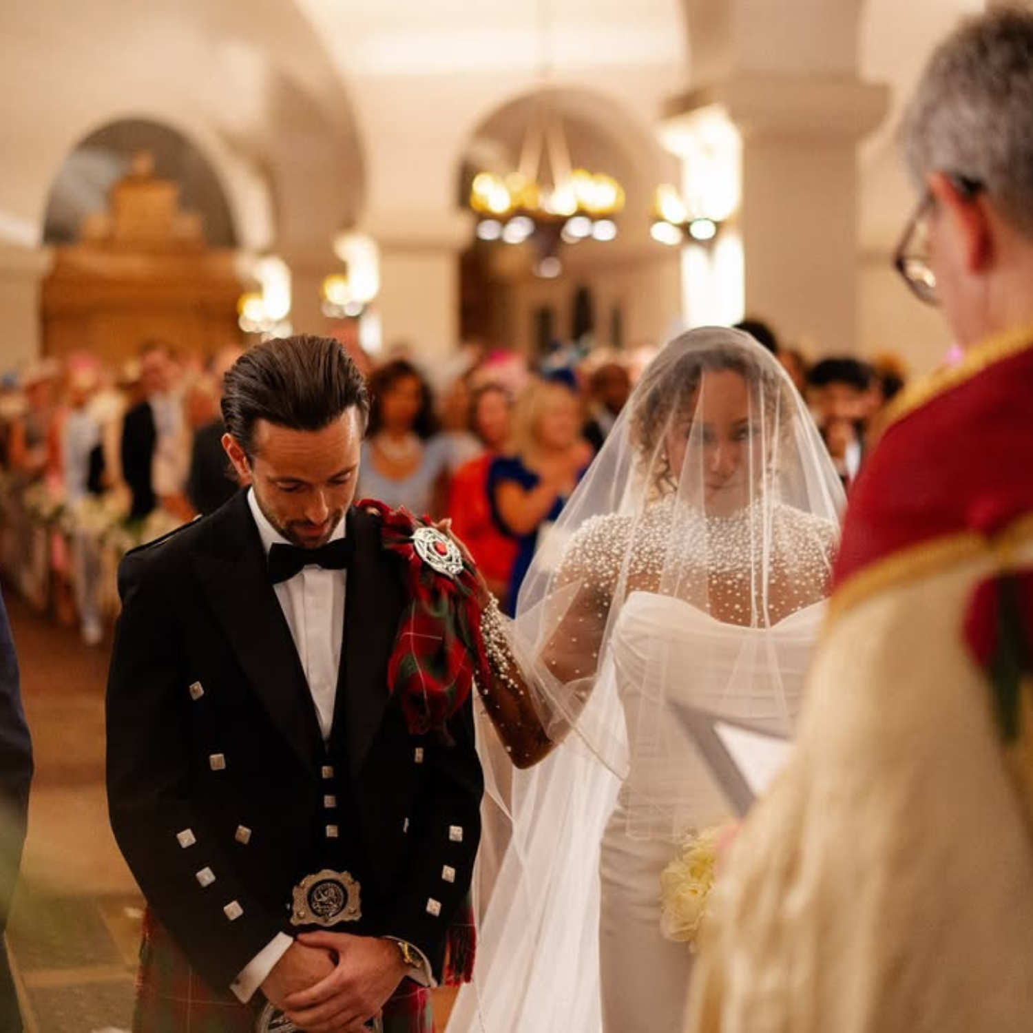 Mel B and her husband Rory McPhee on their wedding day