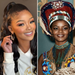 Nonhle Thema and her late mother Cynthia Shange