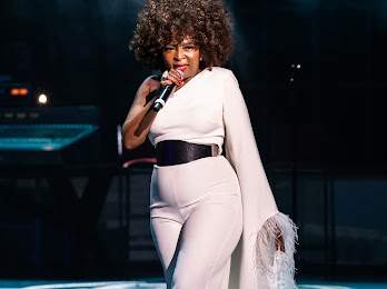 Lerato Mvelase commanding the stage during the first run of An Ode to Motown. Picture: Supplied