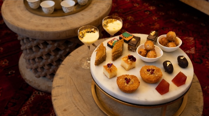 Dessert assortment at Whispers of Diriyah at Park Hyatt in Johannesburg. Picture: Supplied