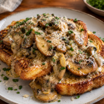 Parmesan Mushroom French Toast