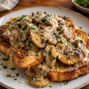 Today’s Tasty Pick: Parmesan Mushroom French Toast