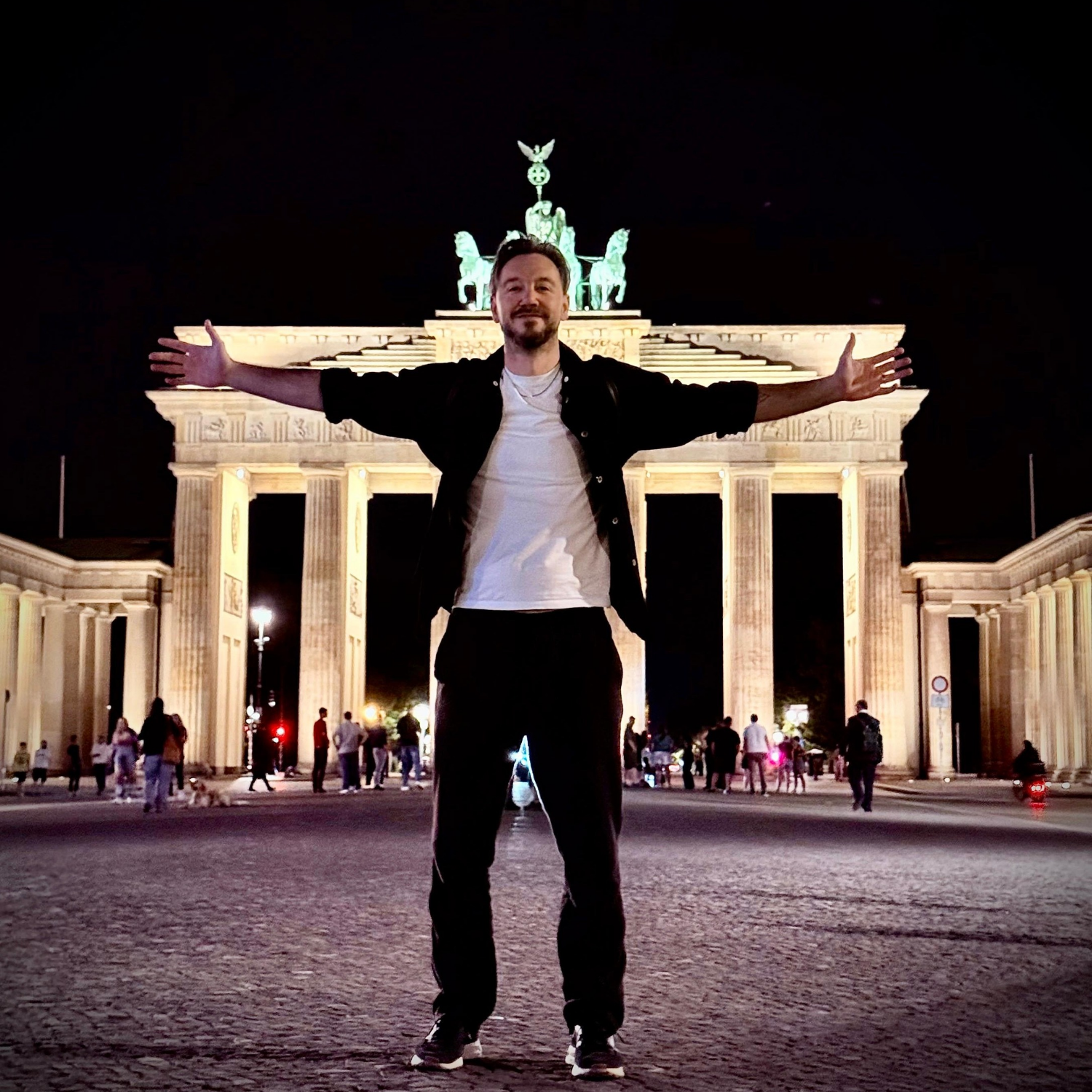 Radio Personality Rob Forbes in Berlin