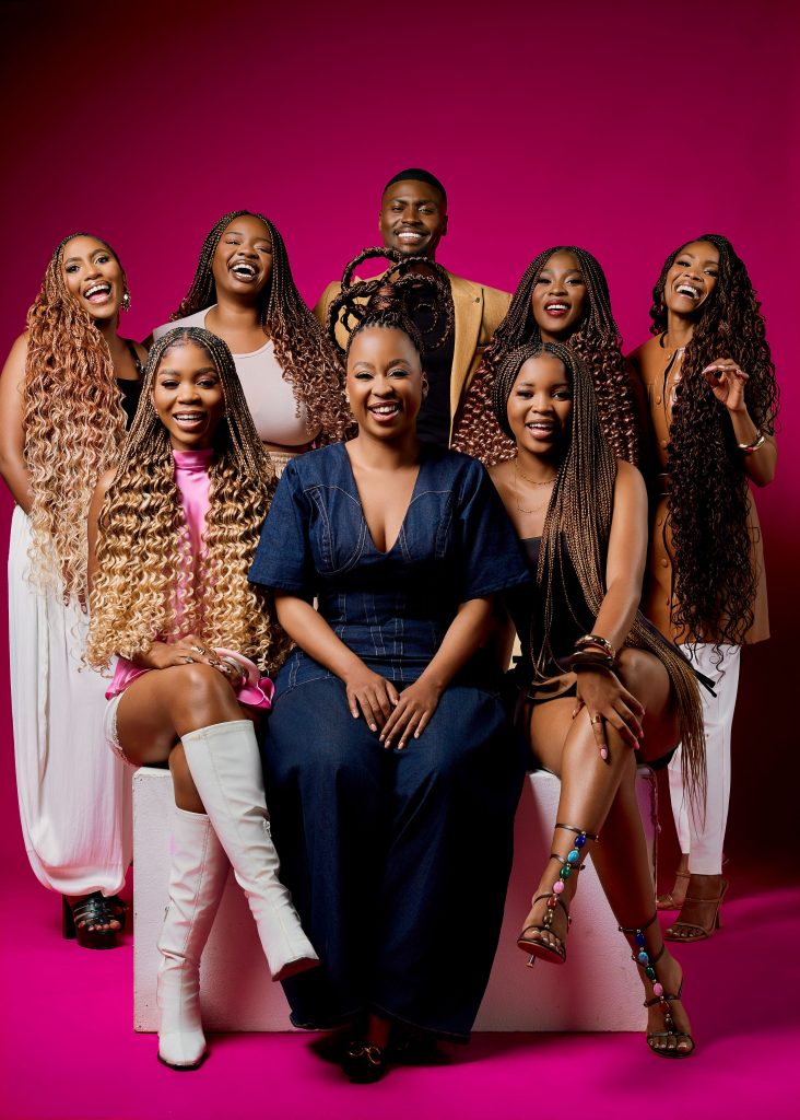 Wiseman Zitha and Lazy Makoti, alongside the Blend Girlies, including Theto Mohlala, Zabelo Hlabisa, RubyGold, Tsatsi Wendy Madiba, Thickleeyonce and Camilla Mlilwana.