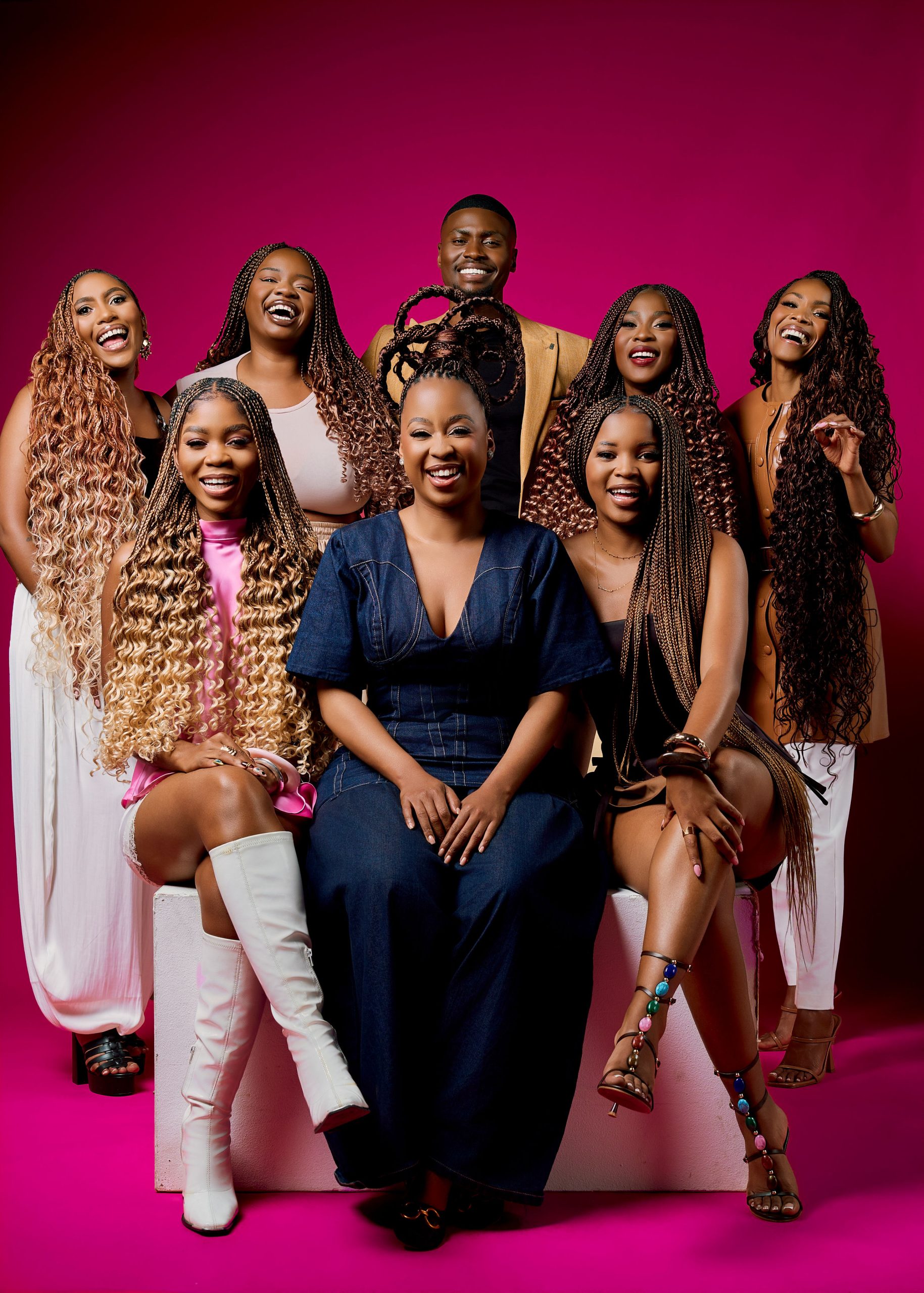 Wiseman Zitha and Lazy Makoti, alongside the Blend Girlies, including Theto Mohlala, Zabelo Hlabisa, RubyGold, Tsatsi Wendy Madiba, Thickleeyonce and Camilla Mlilwana.