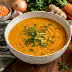 Today’s Tasty Pick: Ginger, Lemon & Carrot Broth