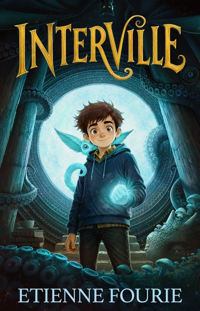 The cover of Etienne Fourie’s debut children’s book, InterVille. Picture: Supplied
