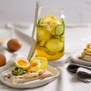 Today’s Tasty Pick: Marinated Boiled Eggs and Cucumber